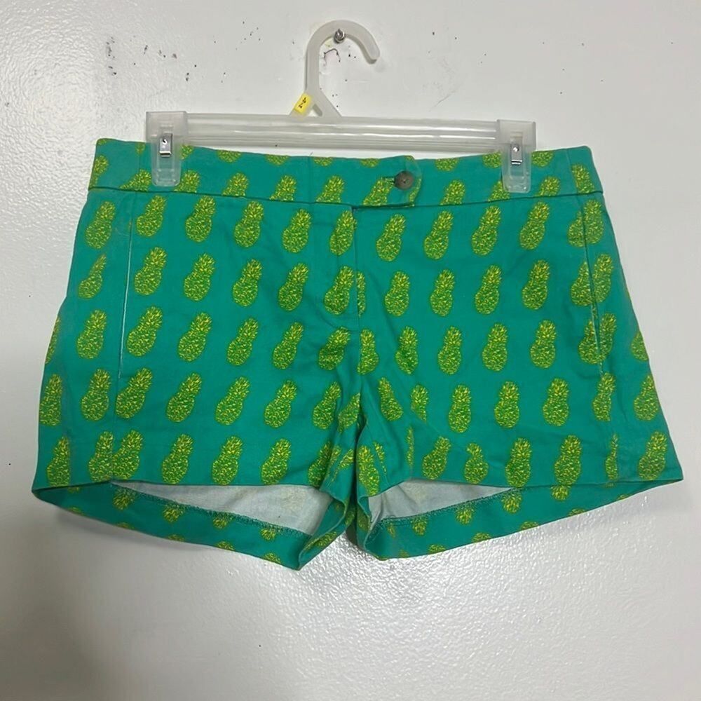 J.Crew pineapple Shorts Size 0